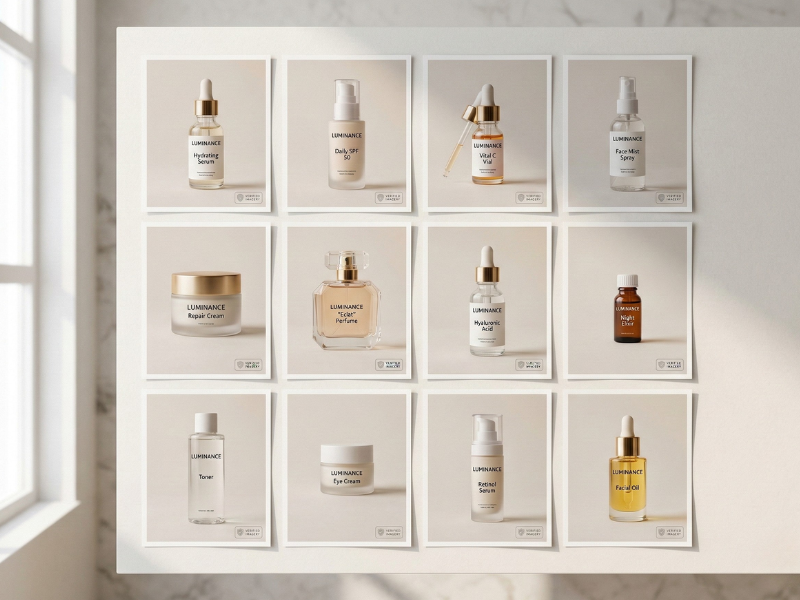 Art-directed AI product photography brand visual library with C2PA credentials